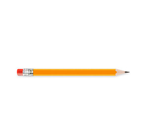 Image showing Sharpened Yellow pencil 