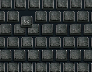 Image showing conceptual keyboard 