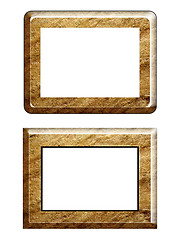 Image showing wooden frames