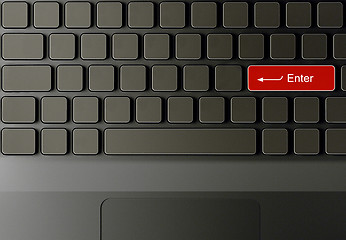 Image showing conceptual keyboard 