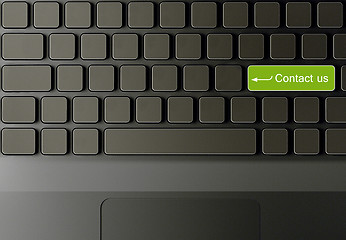 Image showing conceptual keyboard 