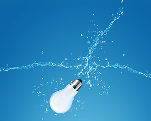 Image showing glowing Light bulb