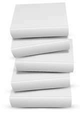 Image showing set of Blank books