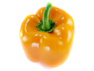 Image showing Orange bell pepper 