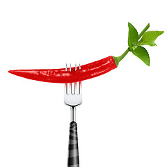 Image showing red hot chili pepper