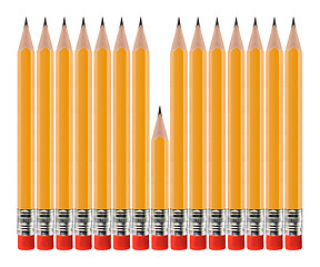 Image showing Set of Pencils