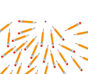 Image showing Set of Pencils