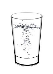 Image showing Glass with water 