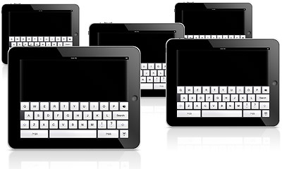 Image showing ipad tablet computer