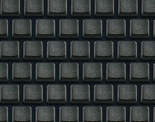 Image showing Keyboard with blank buttons