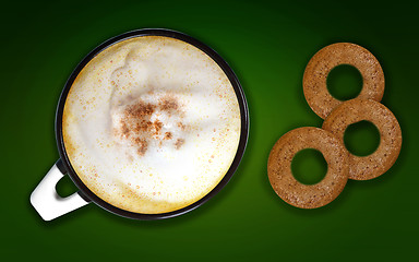 Image showing coffee art