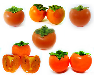 Image showing persimmons