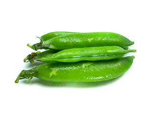 Image showing bunch of broad beans 