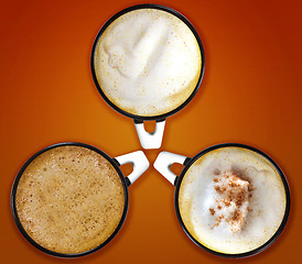 Image showing coffee art