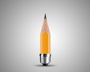 Image showing Sharpened Yellow pencil 
