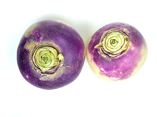 Image showing purple headed turnips