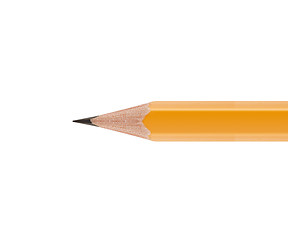 Image showing Sharpened Yellow pencil 
