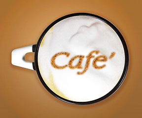 Image showing coffee art