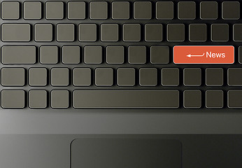 Image showing conceptual keyboard 