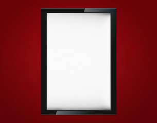 Image showing Blank advertising billboard 