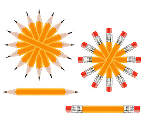 Image showing Set of Pencils