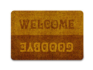 Image showing welcome doormat
