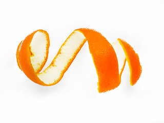 Image showing Peel of an orange