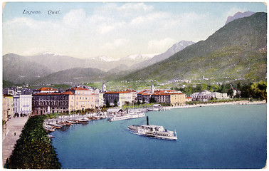 Image showing Lugano Postcard