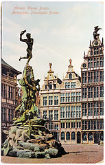 Image showing Antwerp Brabo Statue