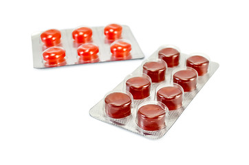 Image showing Lozenges cough in packages