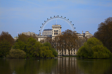 Image showing Horse Guards from St James's park