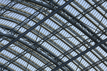 Image showing Paddington station roof