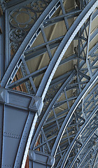 Image showing Paddington, roof structure