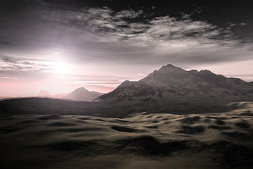 Image showing Desert Sunset