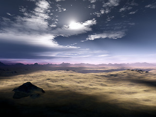 Image showing Desert Sunset