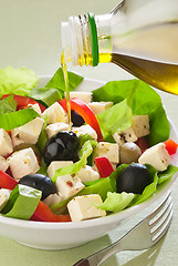 Image showing cheese salad