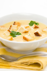 Image showing leek, potato and celery soup