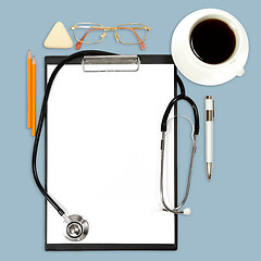 Image showing abstract medical background