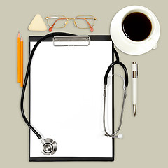 Image showing abstract medical background