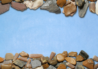 Image showing background with stones and old paper 02