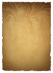 Image showing beige old paper