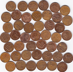 Image showing small norwegian coins