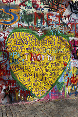 Image showing Lennon Wall