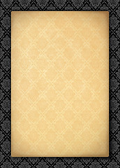 Image showing old wallpaper background