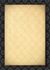 Image showing old wallpaper background