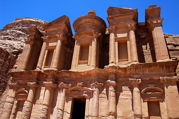 Image showing Treasury at Petra,Jordan