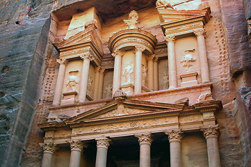 Image showing Treasury at Petra,Jordan