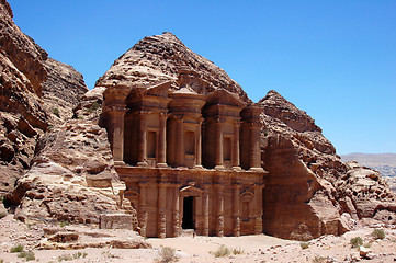 Image showing Treasury at Petra,Jordan