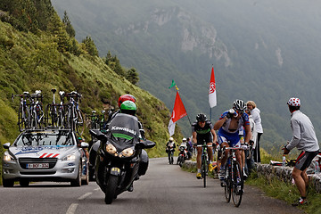 Image showing Tour of France actions