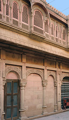 Image showing detail of a house in Bikaner